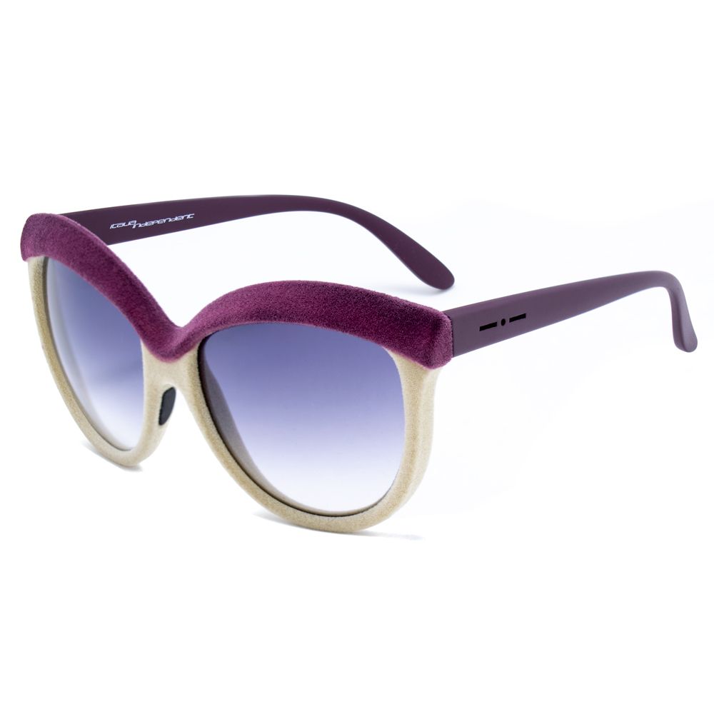 Occhiali da sole in acetato viola
