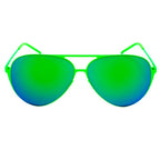 Bicolor Metal Sunglasses