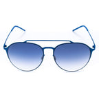 Blue Metal Sunglasses