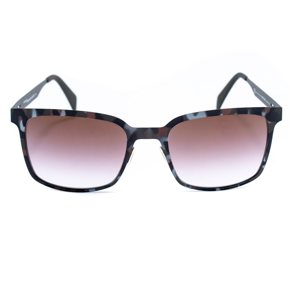Graue Metallsonnenbrille