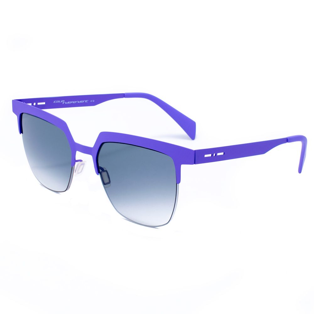 Violette Metallsonnenbrille