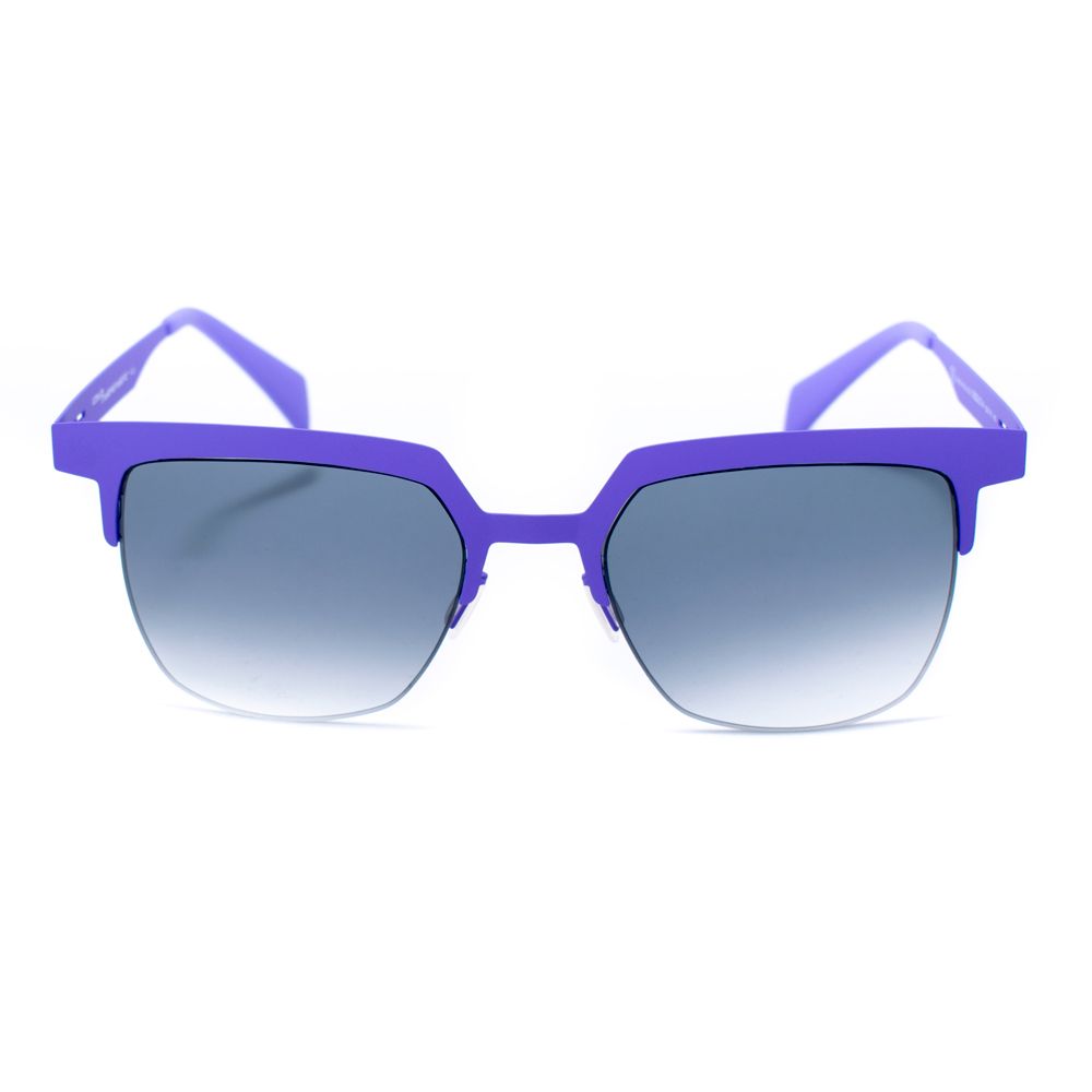 Violette Metallsonnenbrille