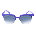Violette Metallsonnenbrille