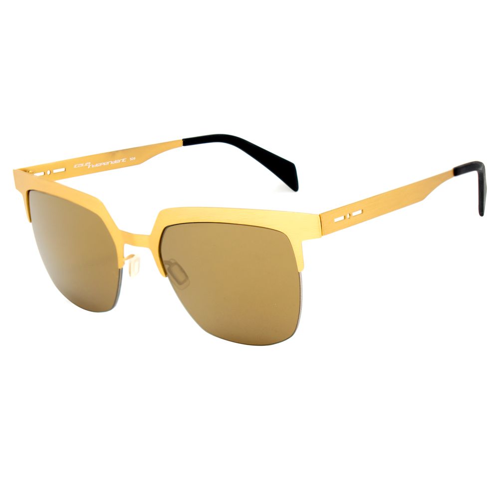 Goldene Metallsonnenbrille