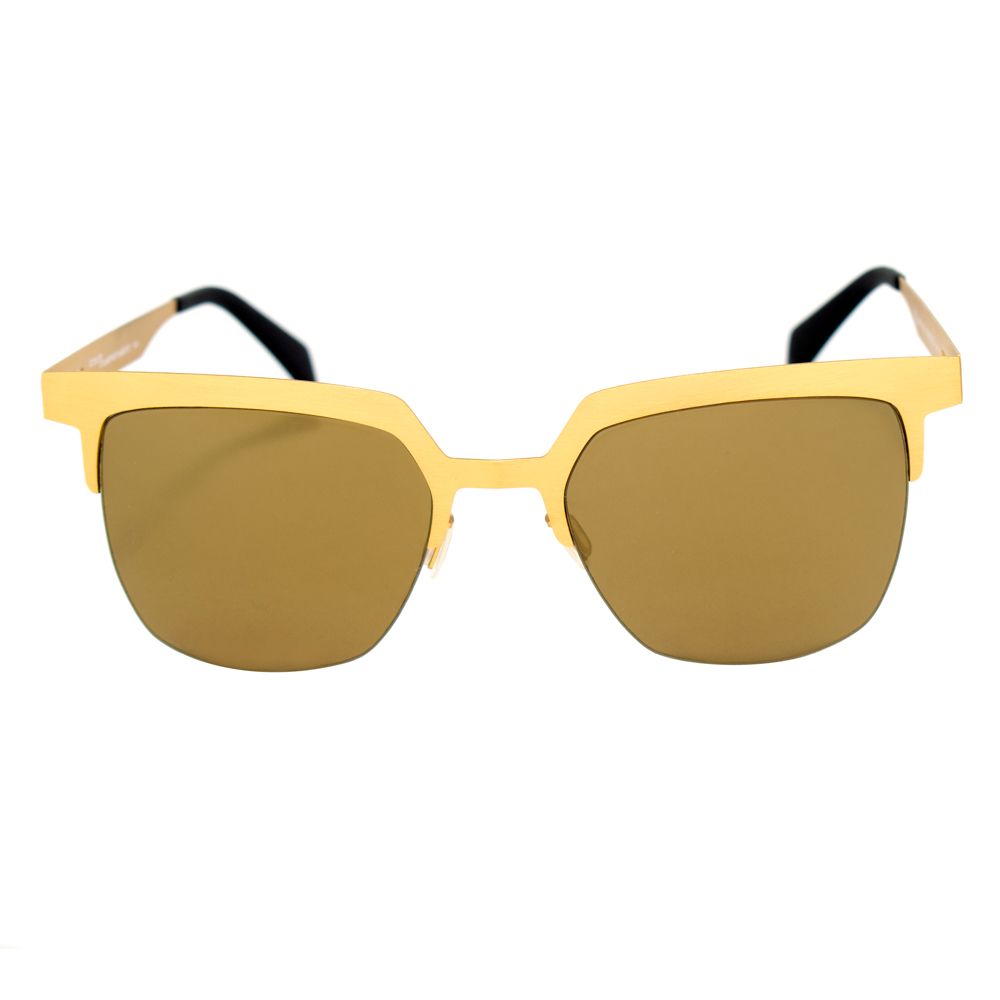 Goldene Metallsonnenbrille