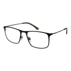 Brille (Fassungen) aus schwarzem Edelstahl