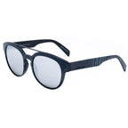 Sonnenbrille aus grauem Azetat