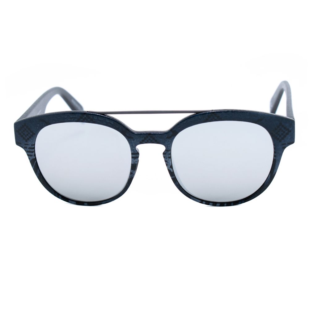 Sonnenbrille aus grauem Azetat