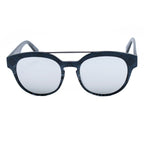 Sonnenbrille aus grauem Azetat