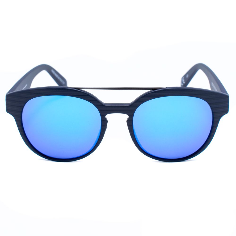 Sonnenbrille aus blauem Azetat