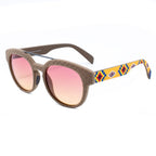 Brown Acetate Sunglasses
