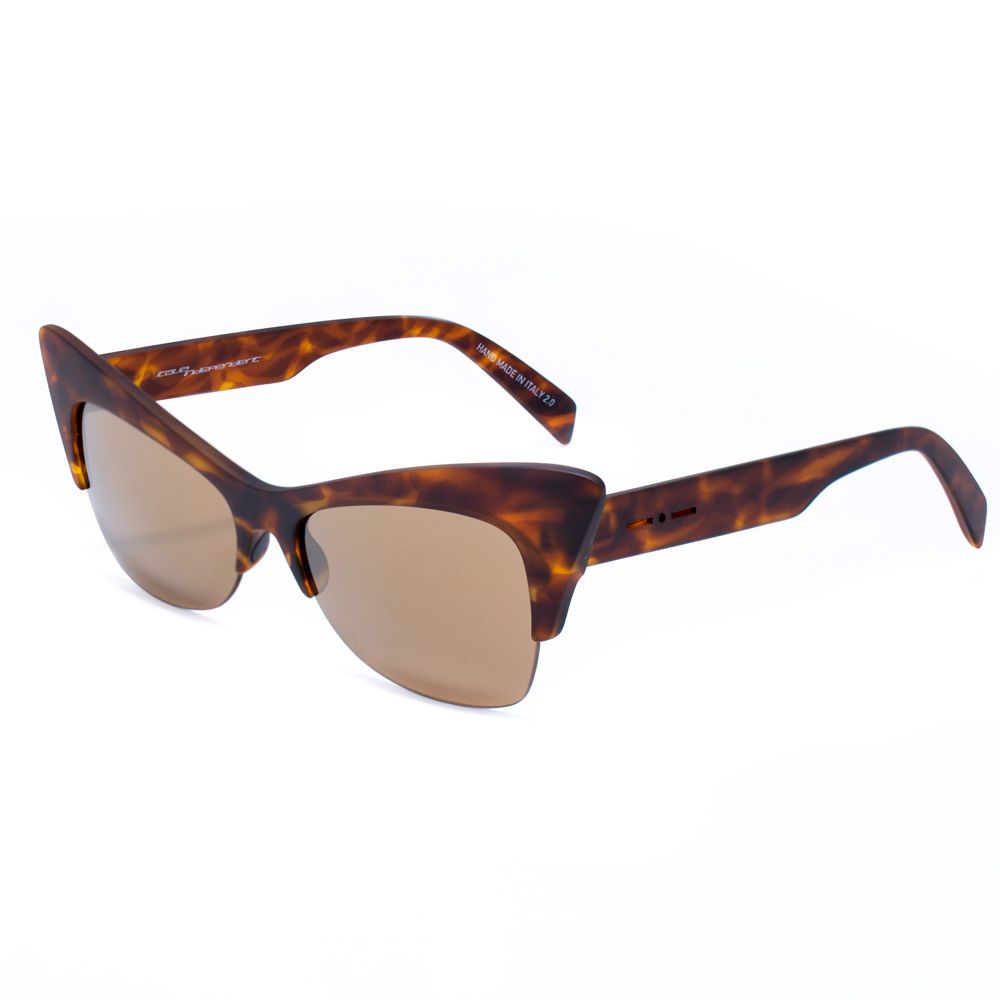 Braune Sonnenbrille aus Azetat