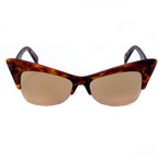 Braune Sonnenbrille aus Azetat