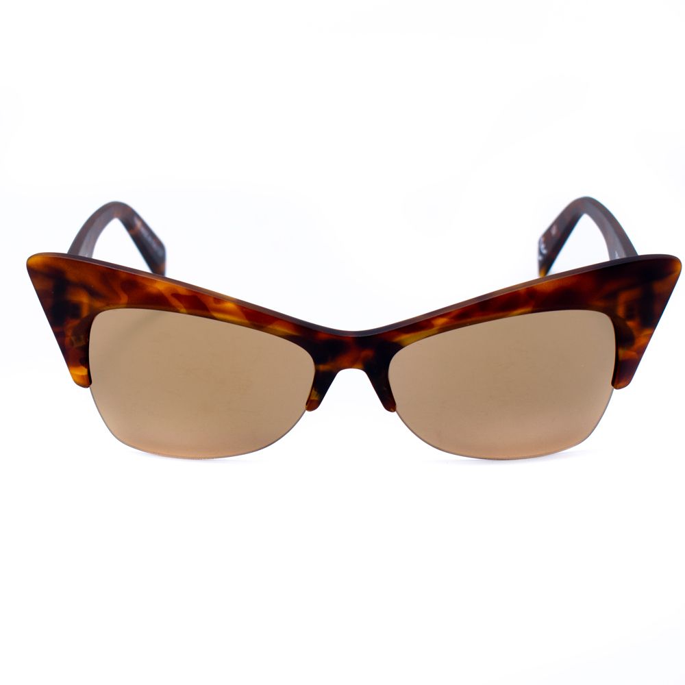 Braune Sonnenbrille aus Azetat