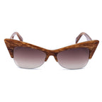 Braune Azetat-Sonnenbrille