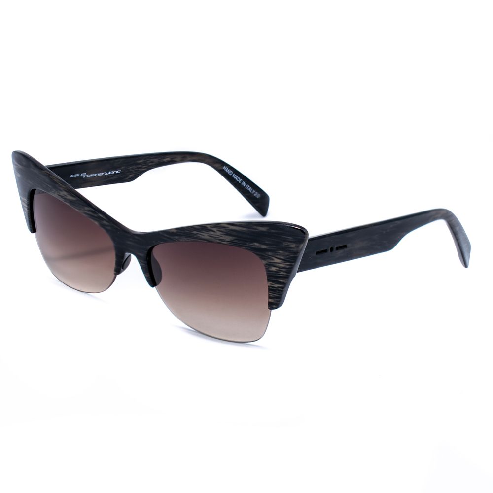 Braune Acetat-Sonnenbrille