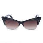 Braune Acetat-Sonnenbrille