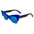 Blaue Acetat-Sonnenbrille