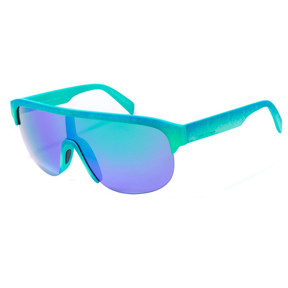 Sonnenbrille aus blauem Azetat