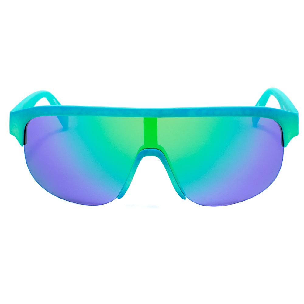 Sonnenbrille aus blauem Azetat