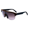 Braune Azetat-Sonnenbrille