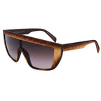 Braune Azetat-Sonnenbrille