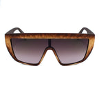 Braune Azetat-Sonnenbrille