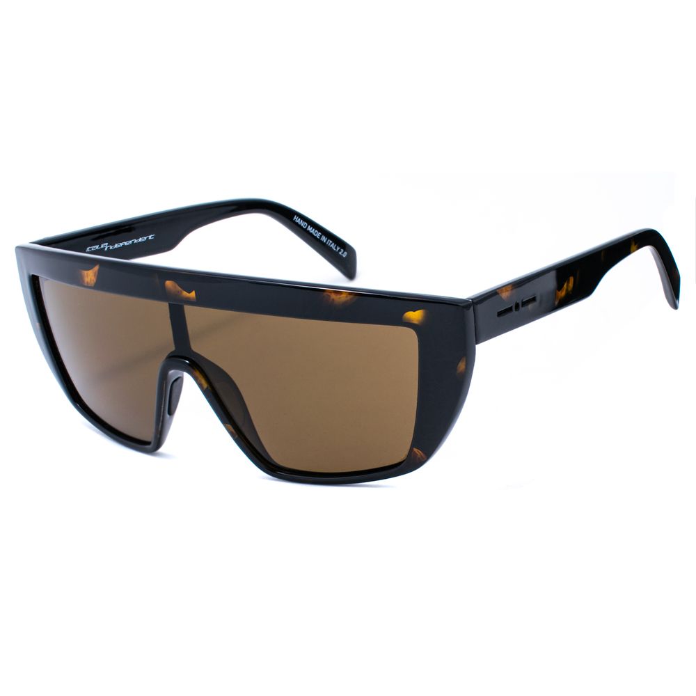 Sonnenbrille aus braunem Azetat