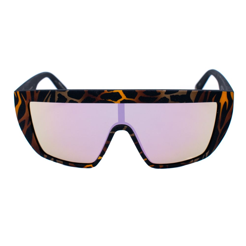 Occhiali da sole in acetato marrone