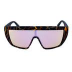 Occhiali da sole in acetato marrone