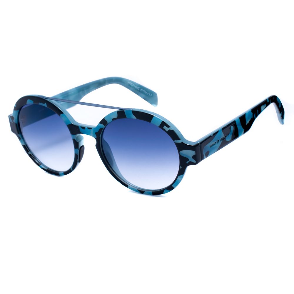Blaue Sonnenbrille aus Azetat