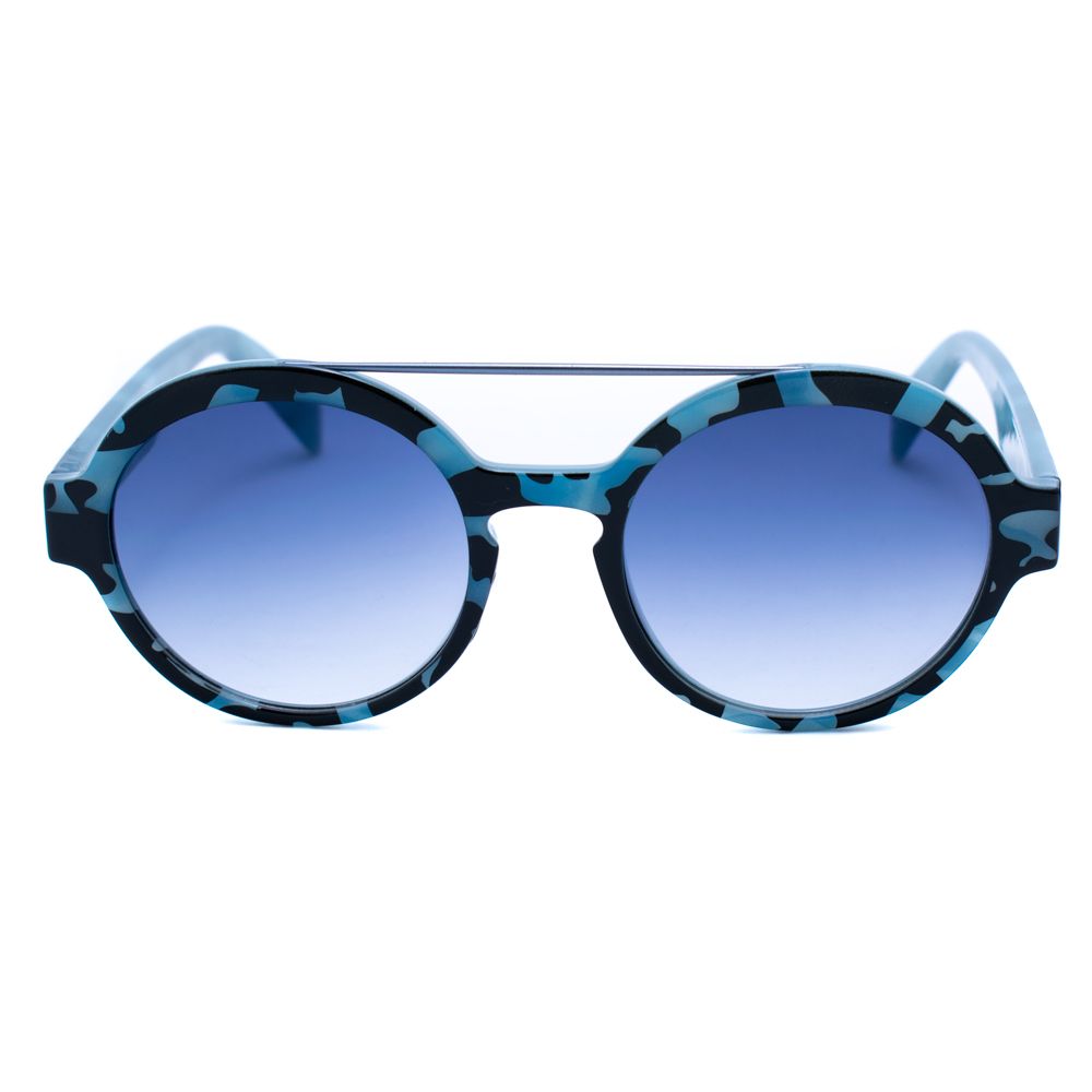 Blaue Sonnenbrille aus Azetat