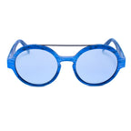 Sonnenbrille aus blauem Azetat