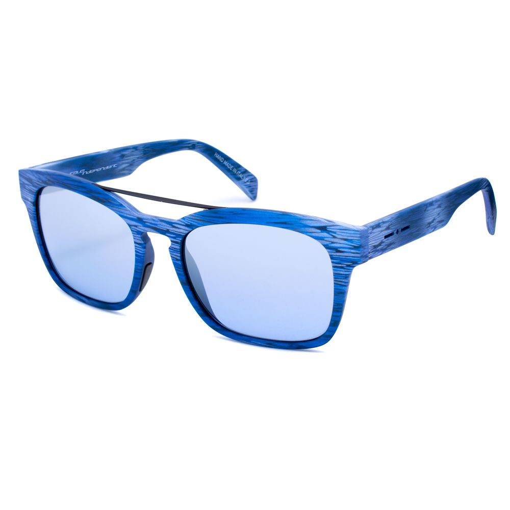 Sonnenbrille aus blauem Azetat