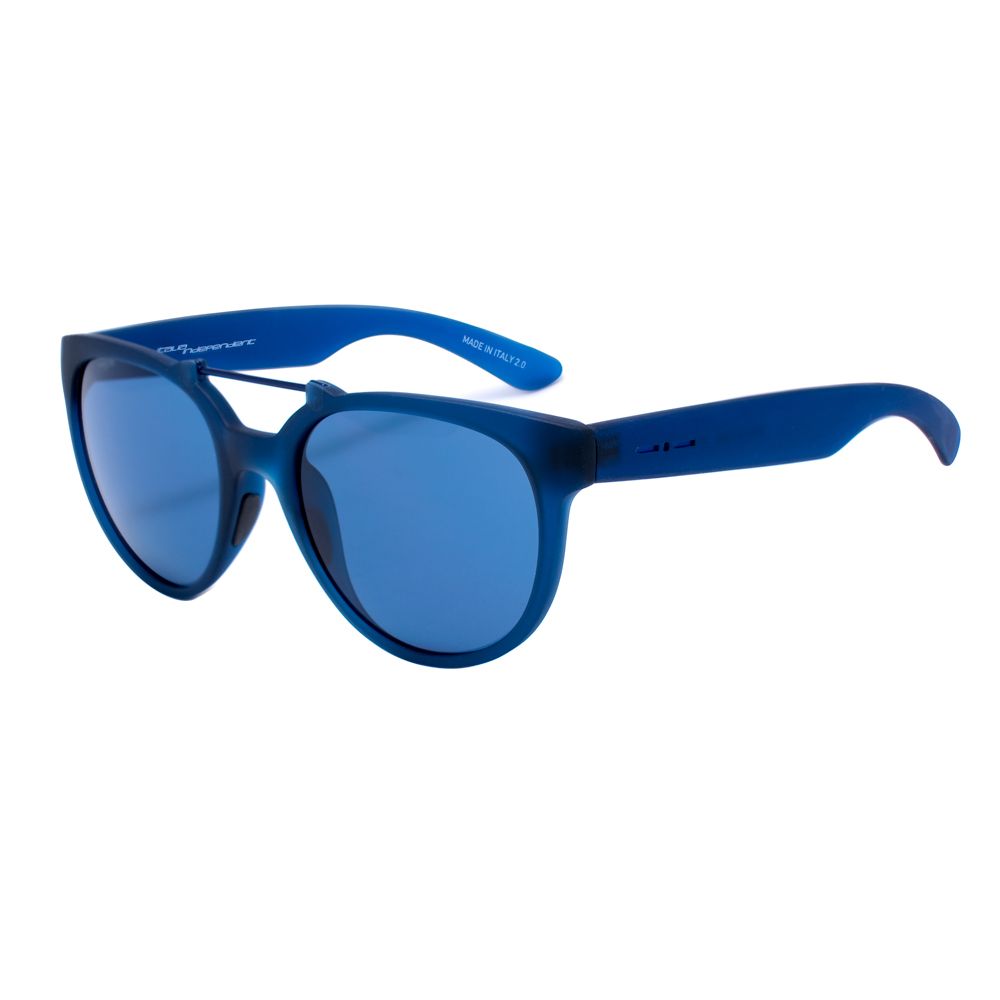 Blaue Azetat-Sonnenbrille