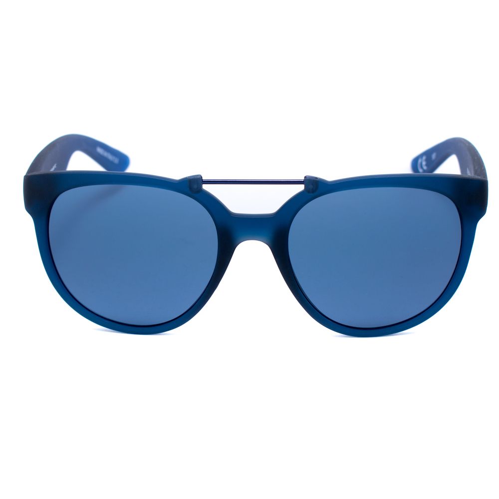 Blaue Azetat-Sonnenbrille