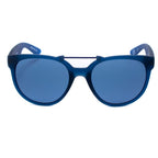 Blaue Azetat-Sonnenbrille