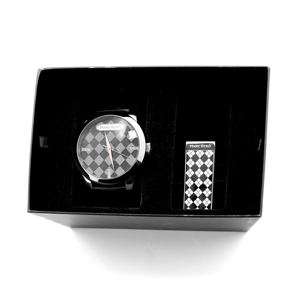 Schwarzlederkleideruhr