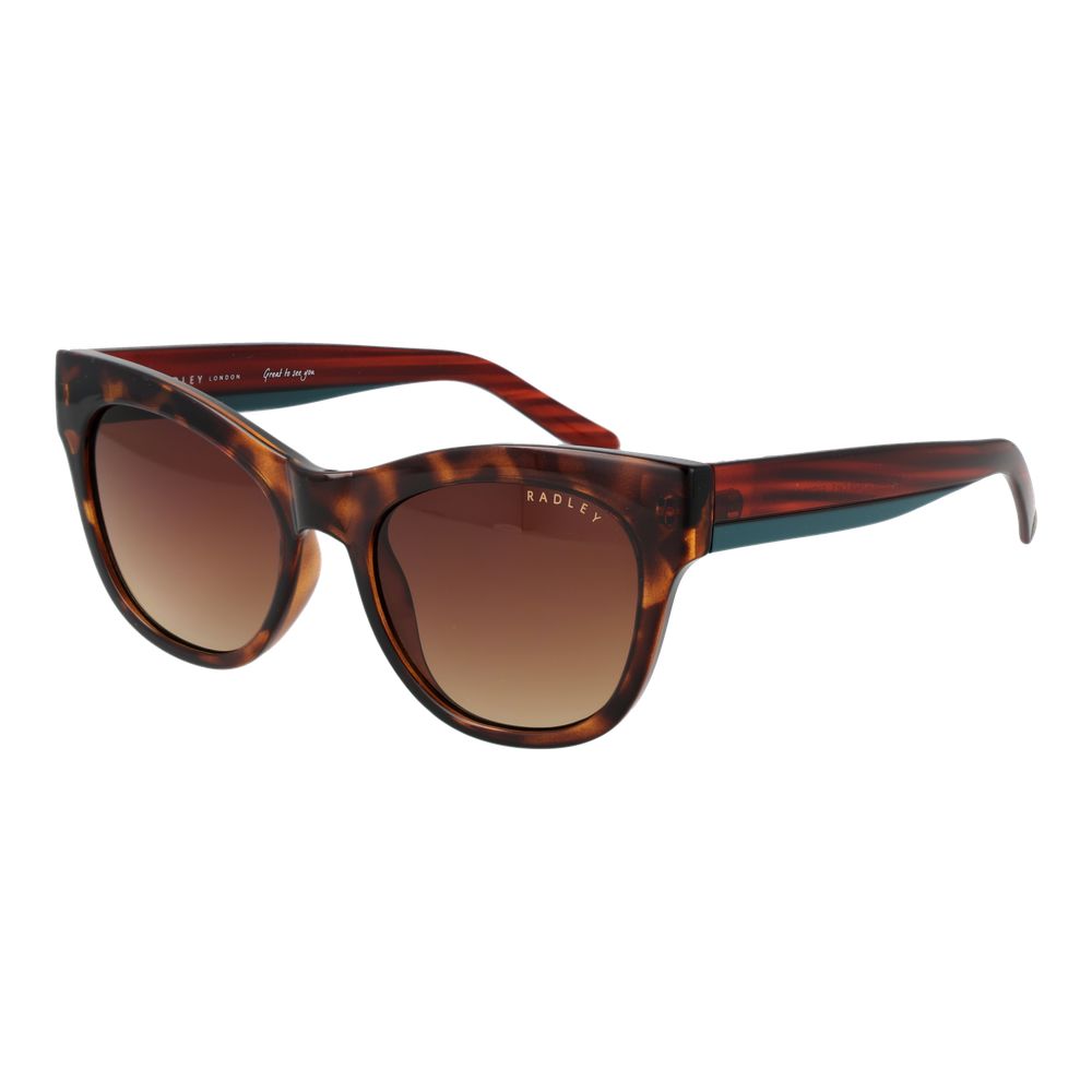 Braune Polycarbonat-Sonnenbrille
