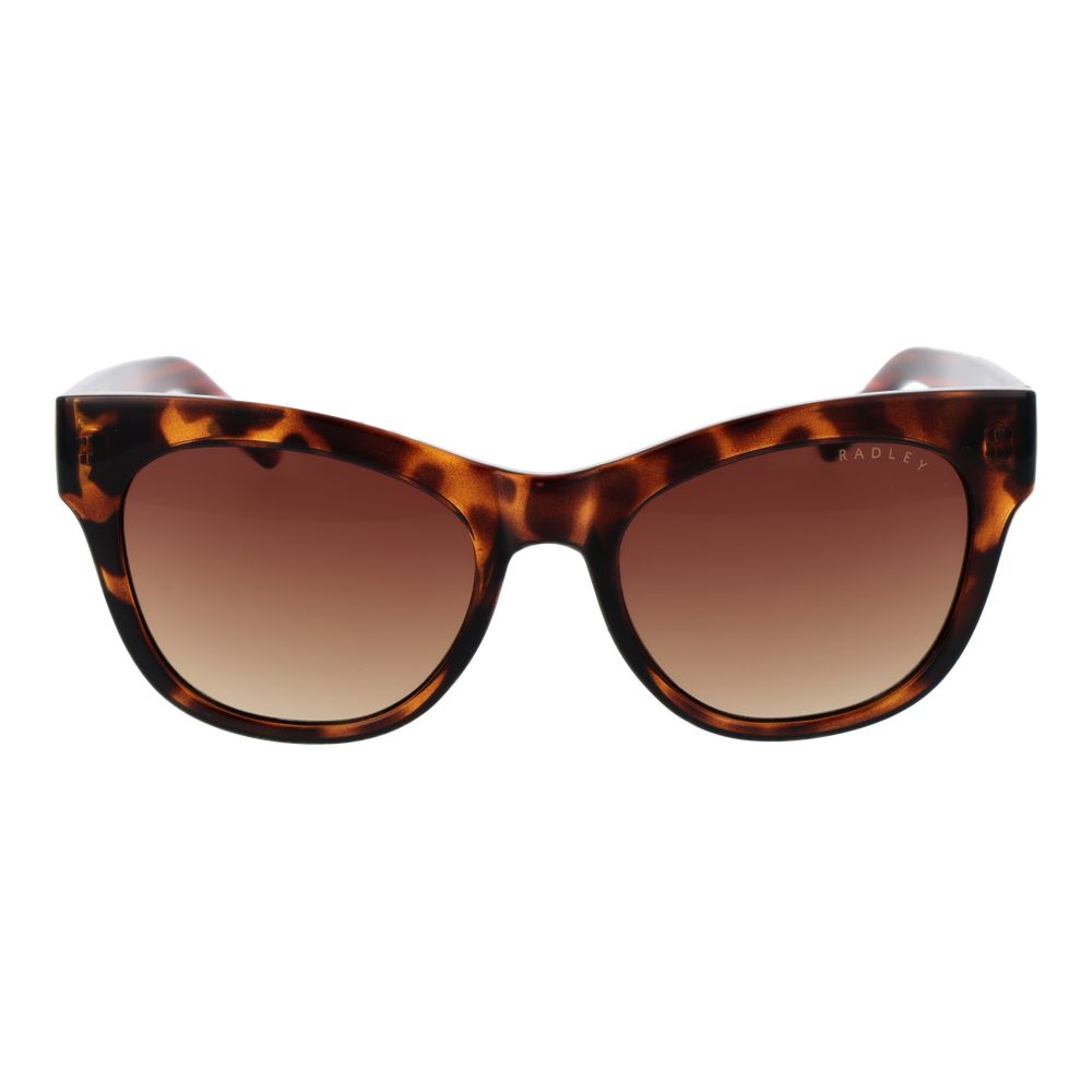 Braune Polycarbonat-Sonnenbrille