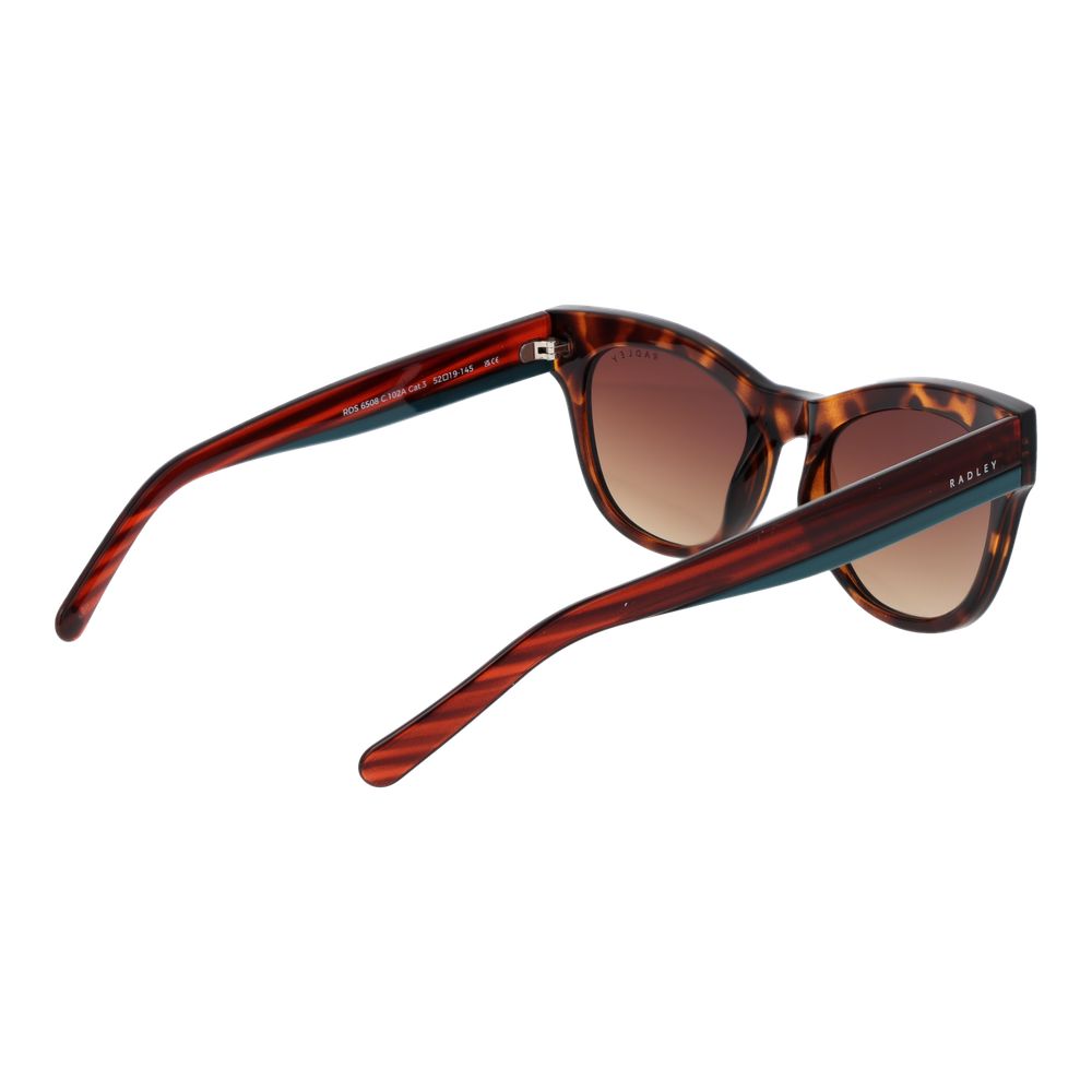 Braune Polycarbonat-Sonnenbrille