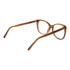 Orangefarbene Acetatbrille