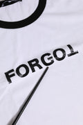 White Cotton Crew Neck Cropped Top T-shirt