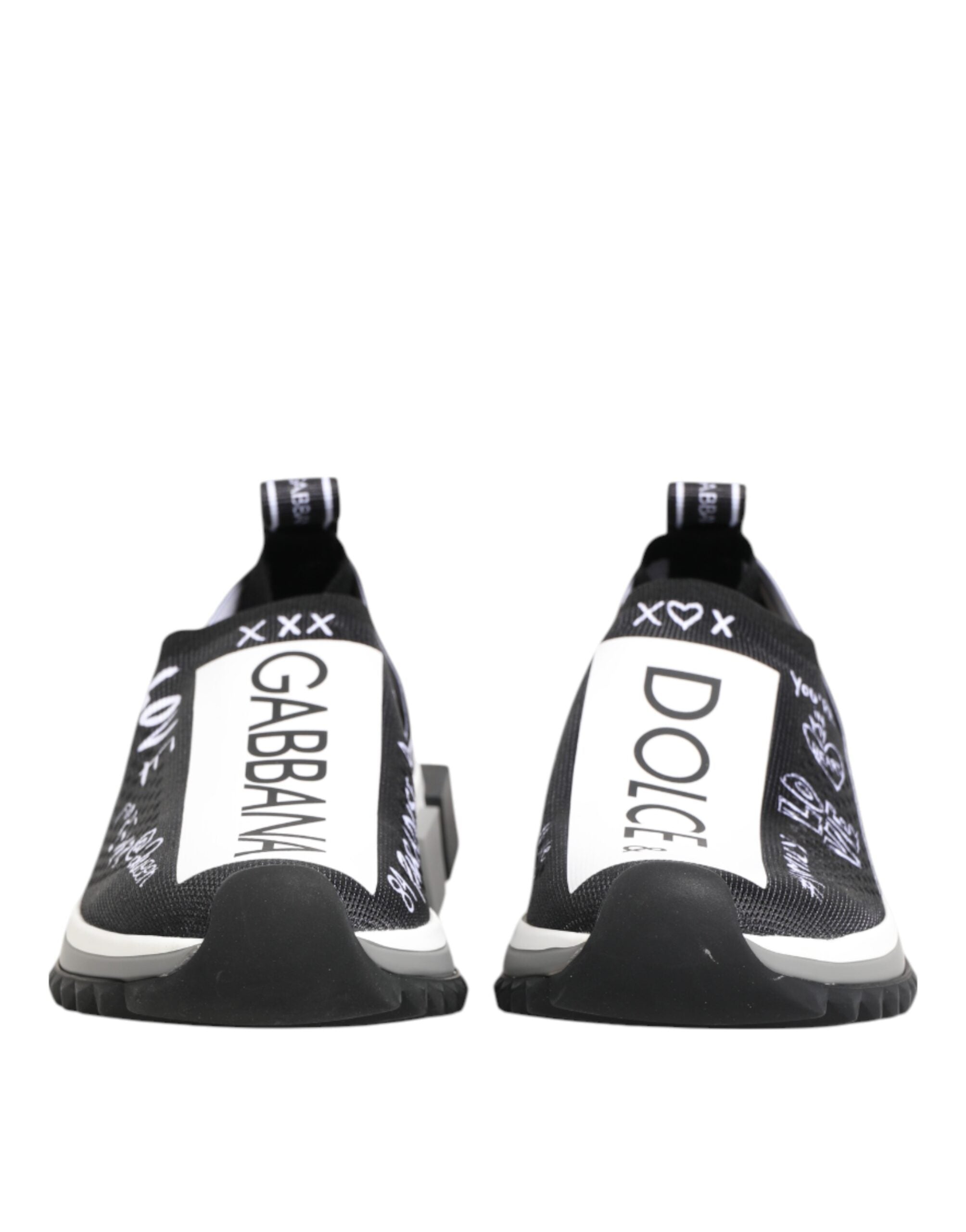Schwarz-weiße Sorrento Low Top Sneakers