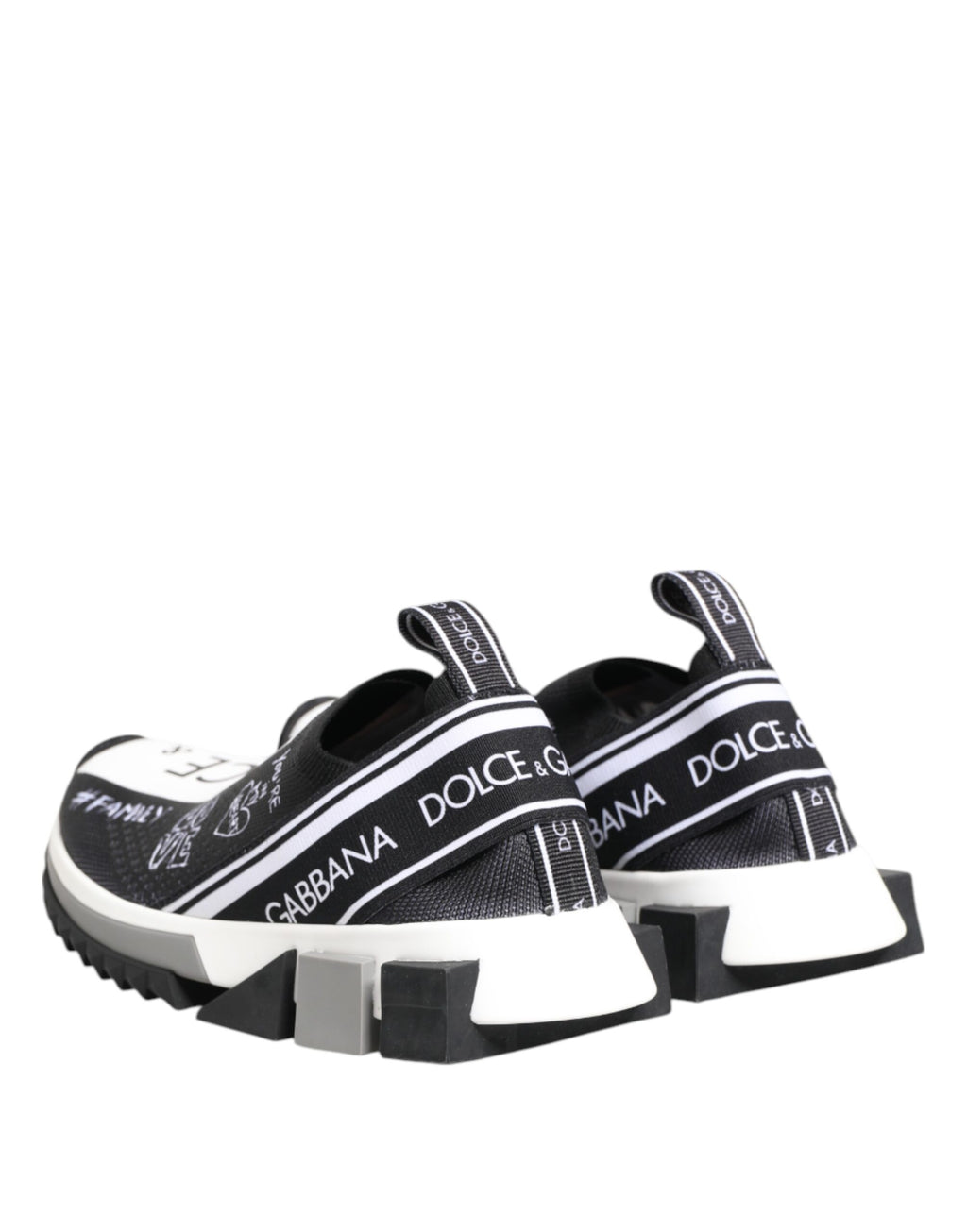 Schwarz-weiße Sorrento Low Top Sneakers