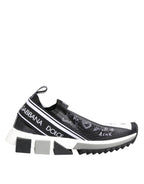 Schwarz-weiße Sorrento Low Top Sneakers