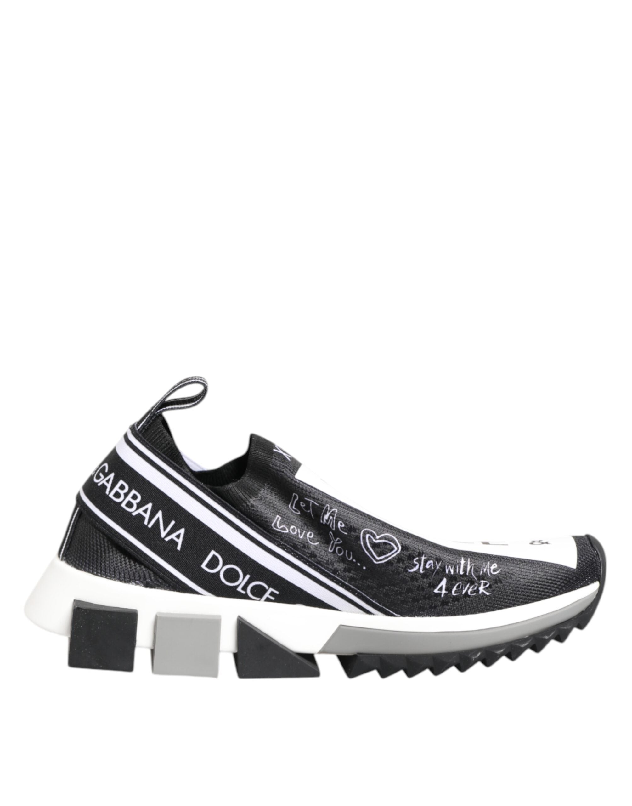 Schwarz-weiße Sorrento Low Top Sneakers