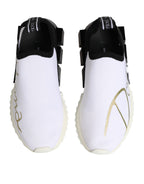 White Black Low Top Sorrento Sneakers Shoes
