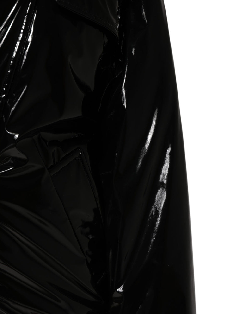 Polyester Schwarze Steppjacke Daunenjacke