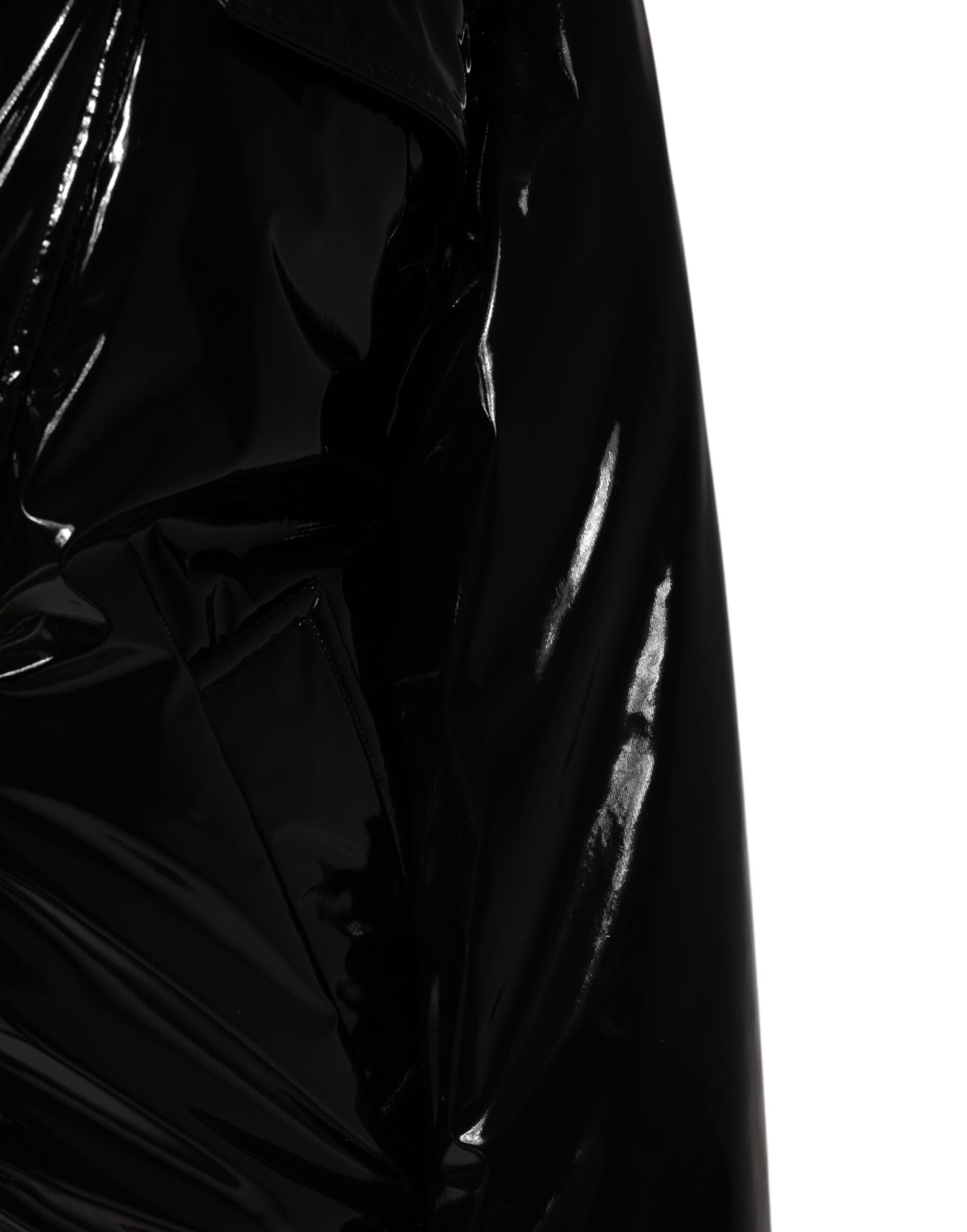 Polyester Schwarze Steppjacke Daunenjacke